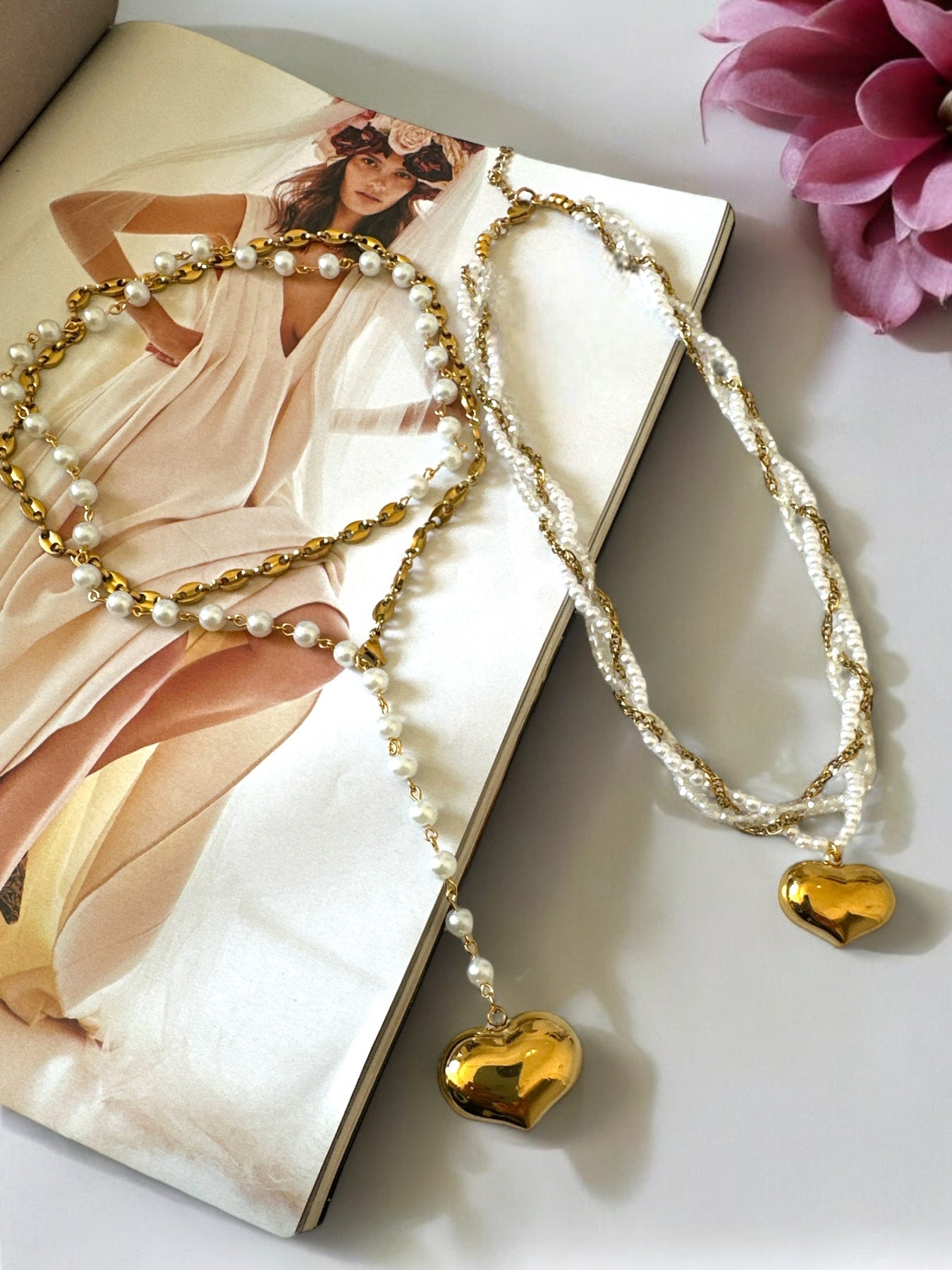 SWEETHEART Y LONG NECKLACE