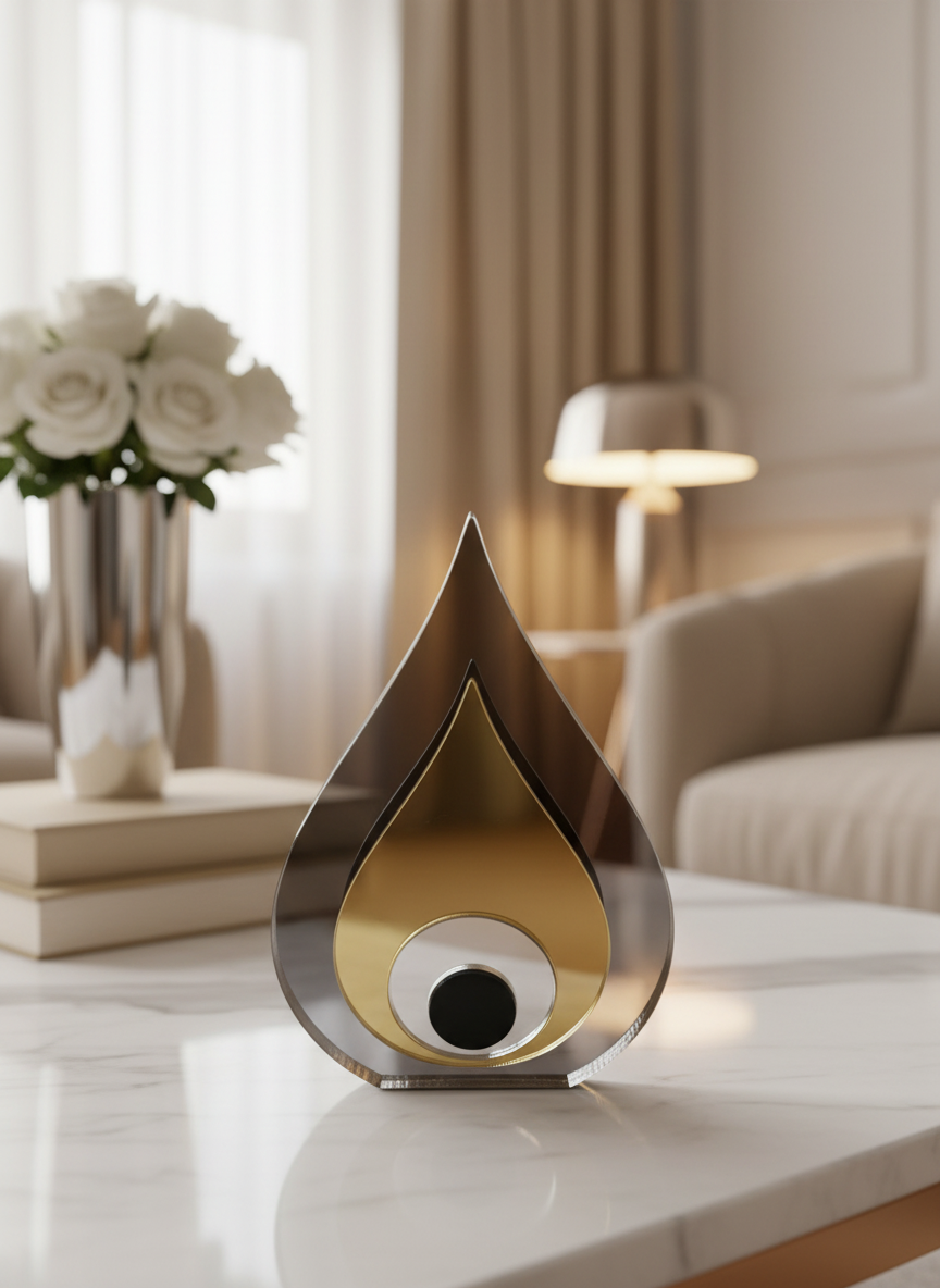 🤍✨Επιτραπέζιο γούρι μικρή σταγόνα με μάτι