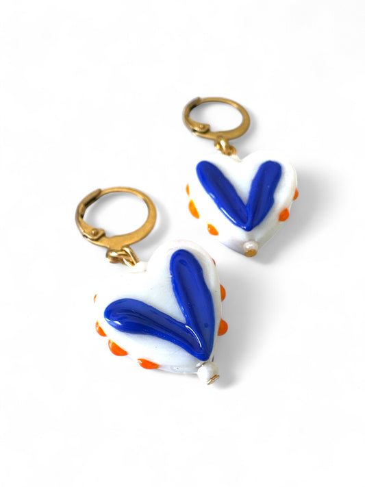 Color Heart Pop Earrings