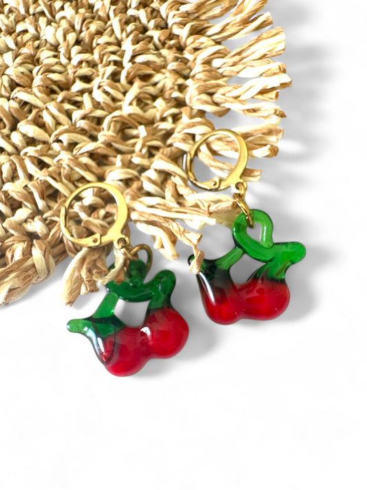 Cherries On Top Earrings