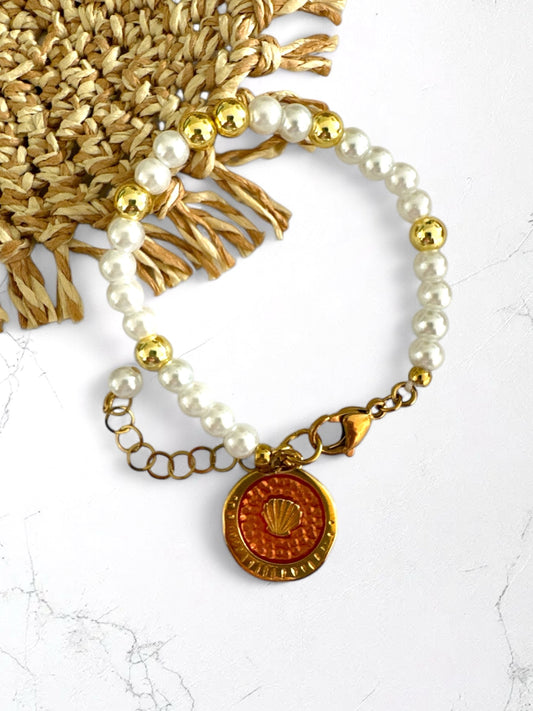 Golden Shell Bracelet