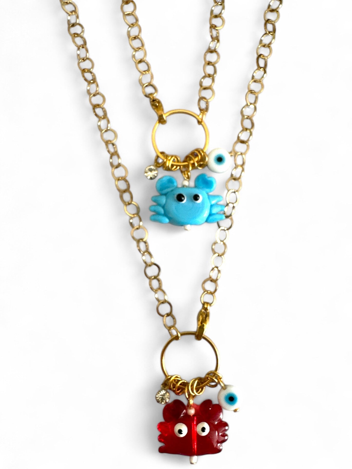 Crab Me Baby Necklace
