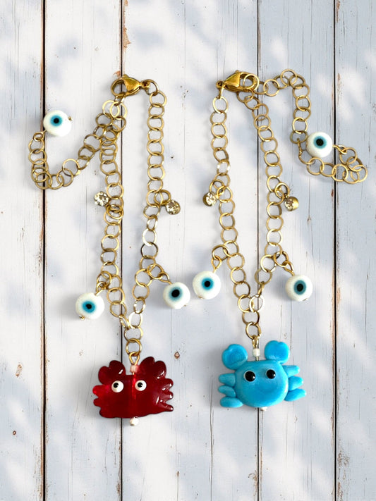 Crab Me Baby Bracelet