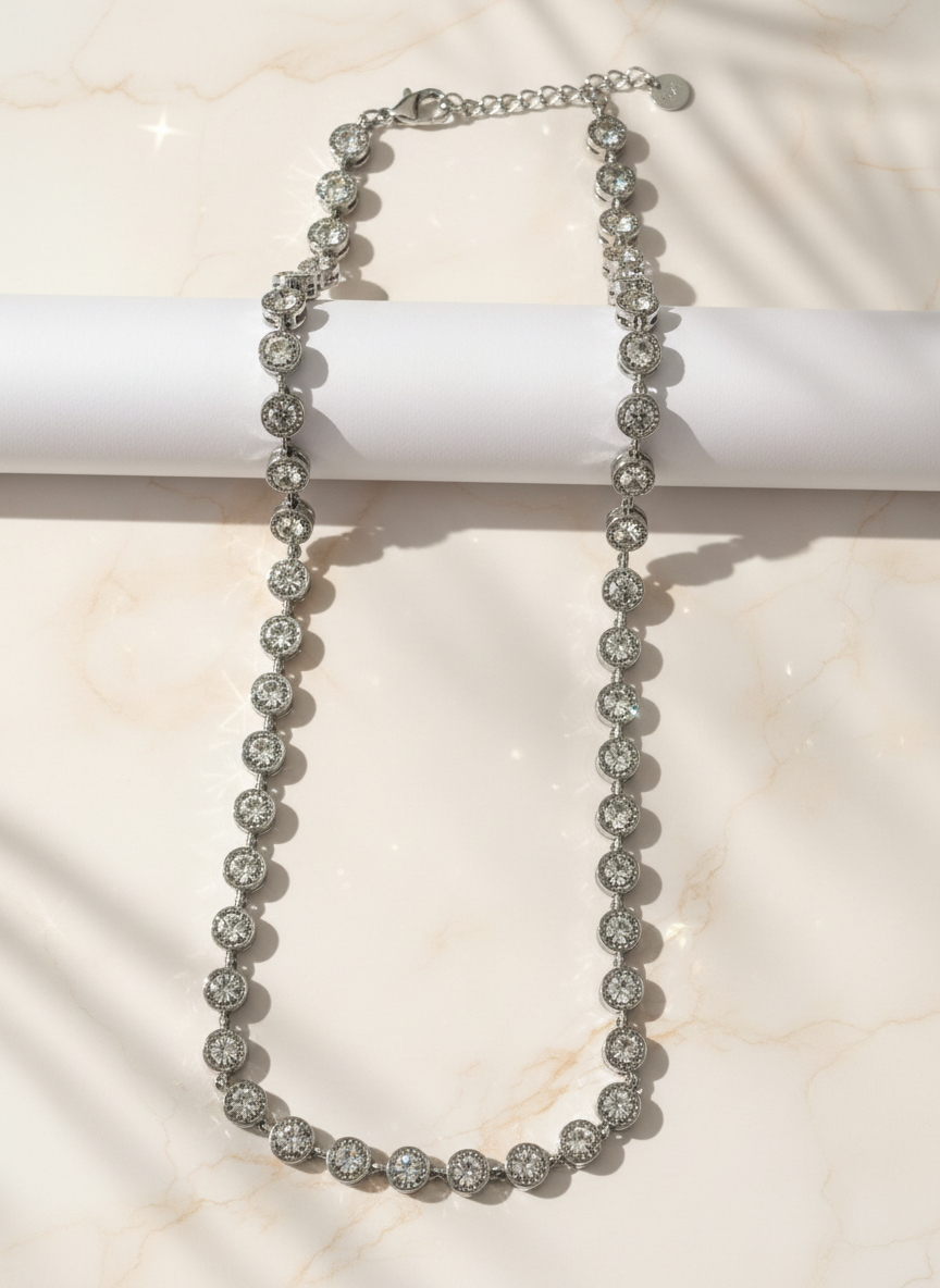 ⚡🚚 Celeste Choker – Gold / Silver Stainless