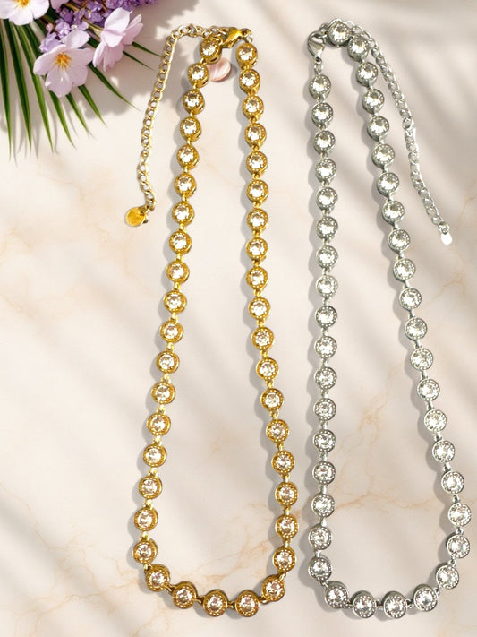 Celeste Choker – Gold / Silver Stainless