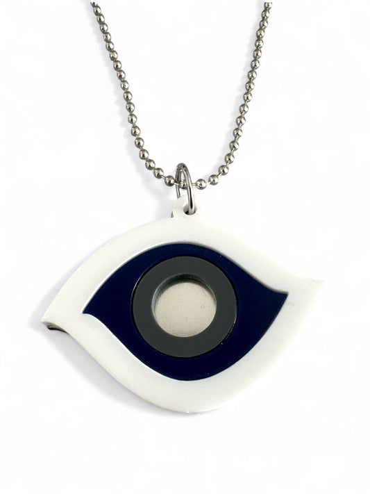 🔖 Midnight Eye – Ασημί & Navy Edition 👁️✨