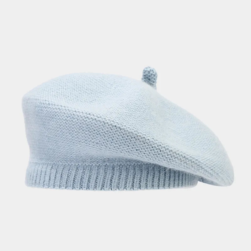 Women's Elegant Basic Simple Style Solid Color Eaveless Beret Hat