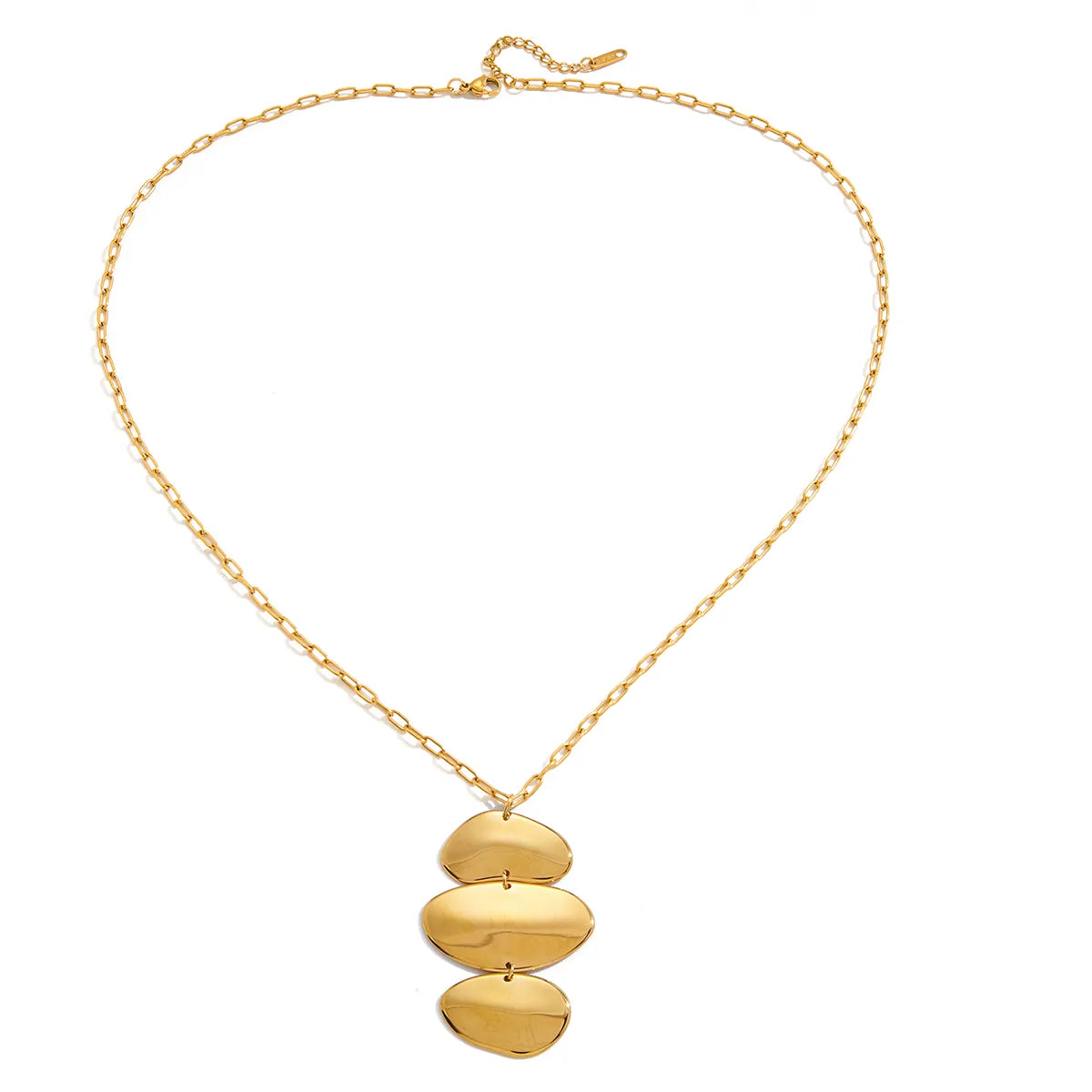 Golden Pebble Layers Necklace by So Cute by Dimi – Wholesale Jewelry