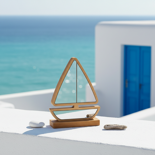 🤍✨Επιτραπέζιο Καραβάκι – Καθρέφτης