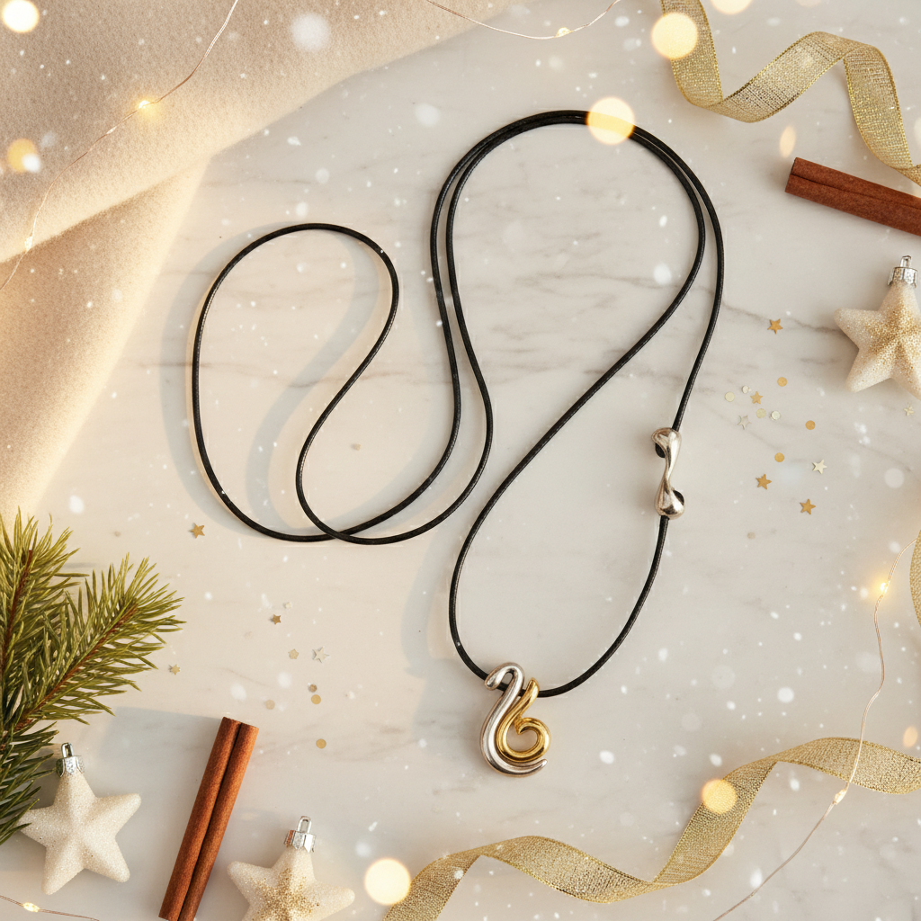 Κολιέ Γούρι Χονδρική 2026 με Διπλό Μοτίφ | So Cute by Dimi