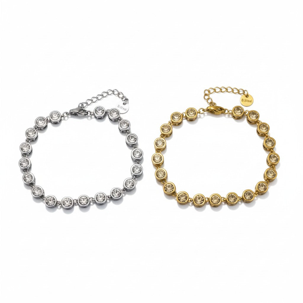 ⚡🚚 Celeste Bracelet – Gold / Silver Stainless