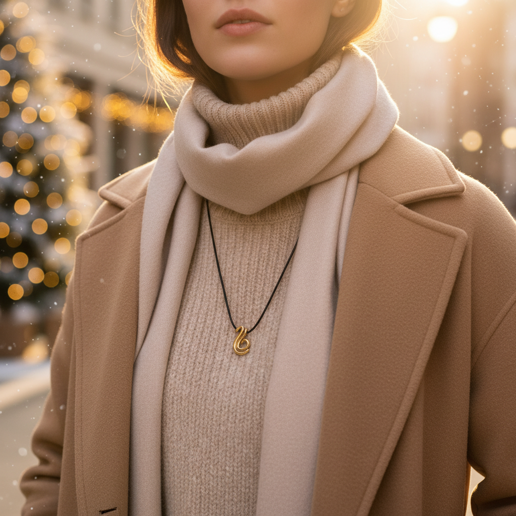 Κολιέ Γούρι Χονδρική 2026 με Διπλό Μοτίφ | So Cute by Dimi