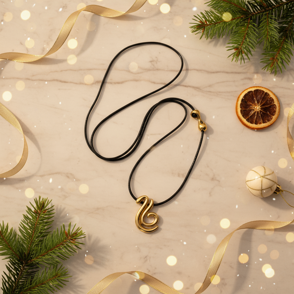 Κολιέ Γούρι Χονδρική 2026 με Διπλό Μοτίφ | So Cute by Dimi