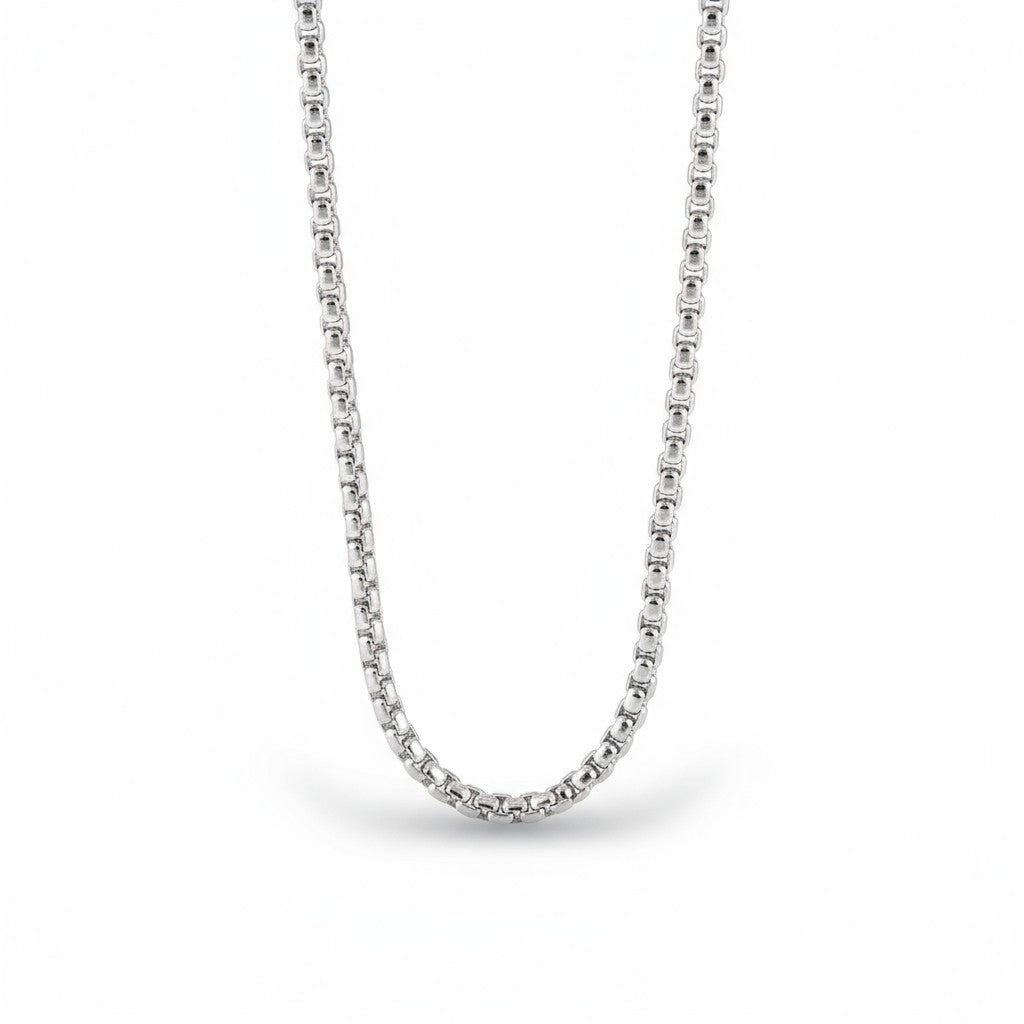 Ανδρική αλυσίδα box chain 60cm – χονδρική So Cute by Dimi
