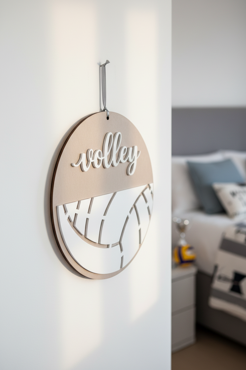  ξύλινο κάδρο volley – So Cute by Dimi