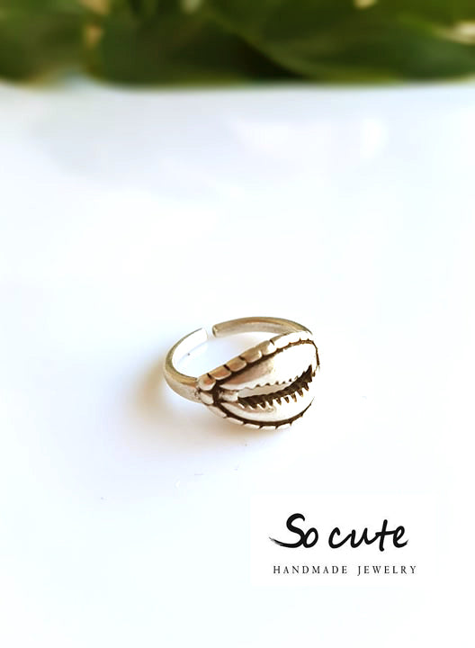 Shell ring in a package of 5 pieces - SoCuteb2b