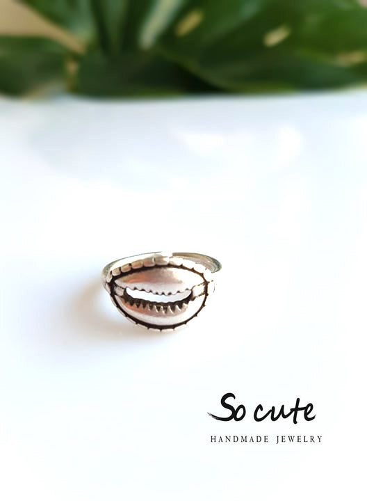 Shell ring in a package of 5 pieces - SoCuteb2b