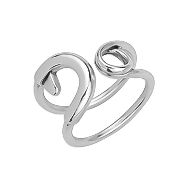 Safety pin ring in a package of 12 pieces