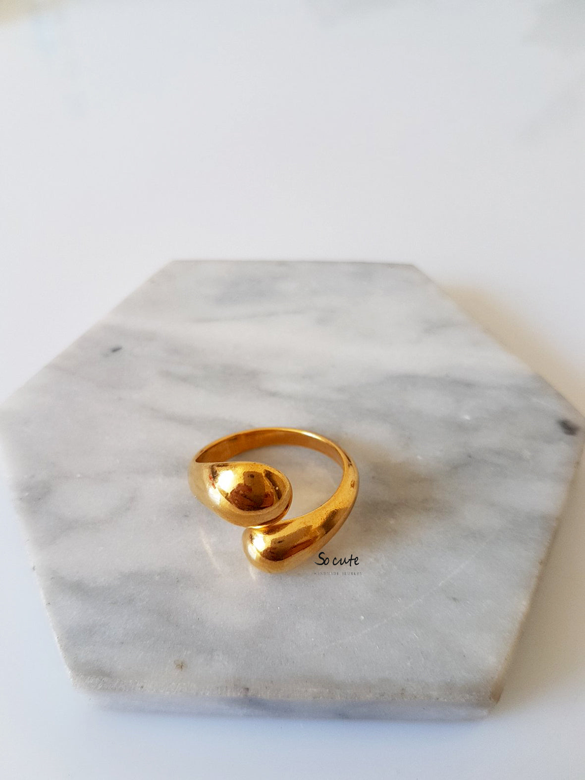 Sylvie ring in a package of 3 pieces