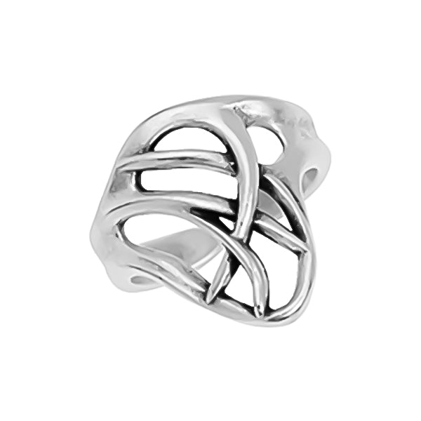 Ring with mixed lines, package of 3 pieces