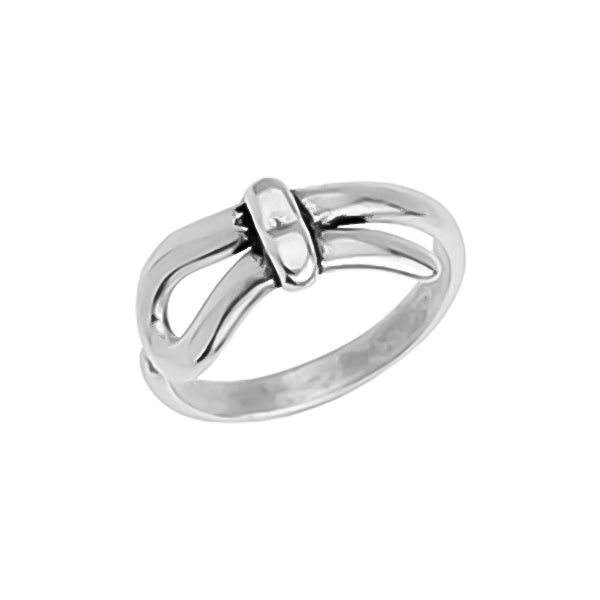 Ring with loop, package of 4 pieces