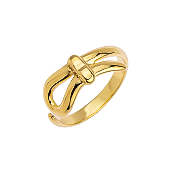 Ring with loop, package of 4 pieces