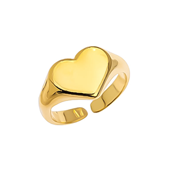 Heart ring, pack of 3 pieces