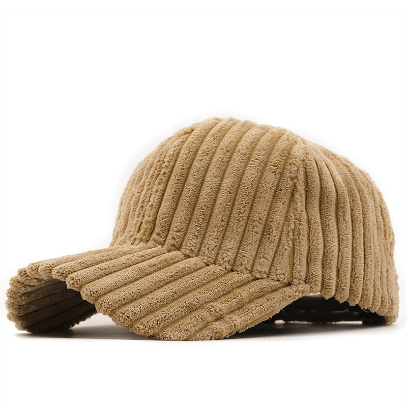 Monochrome corduroy hat, pack of 1 piece