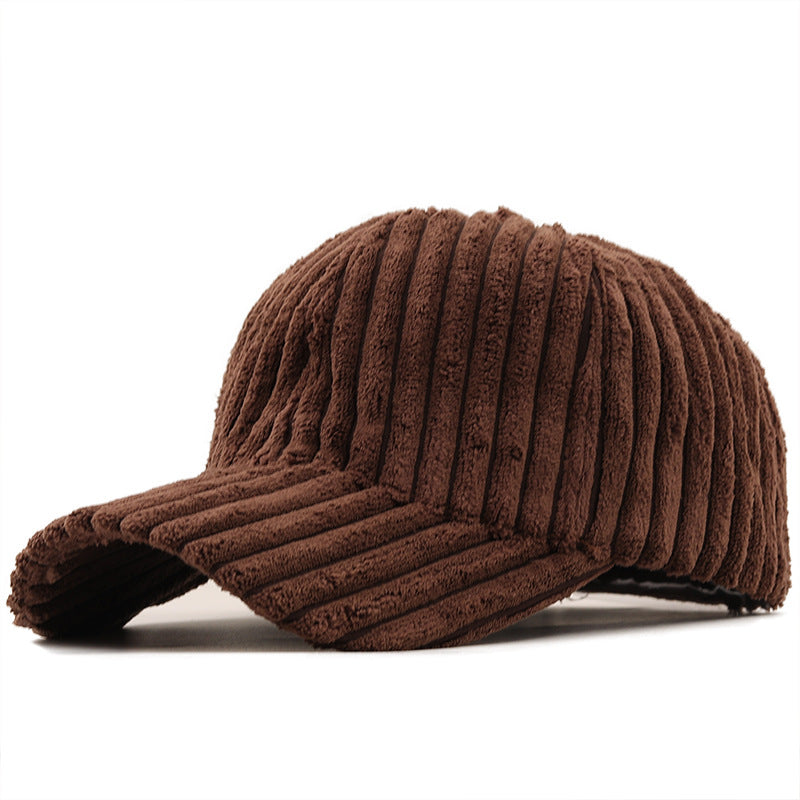 Monochrome corduroy hat, pack of 1 piece