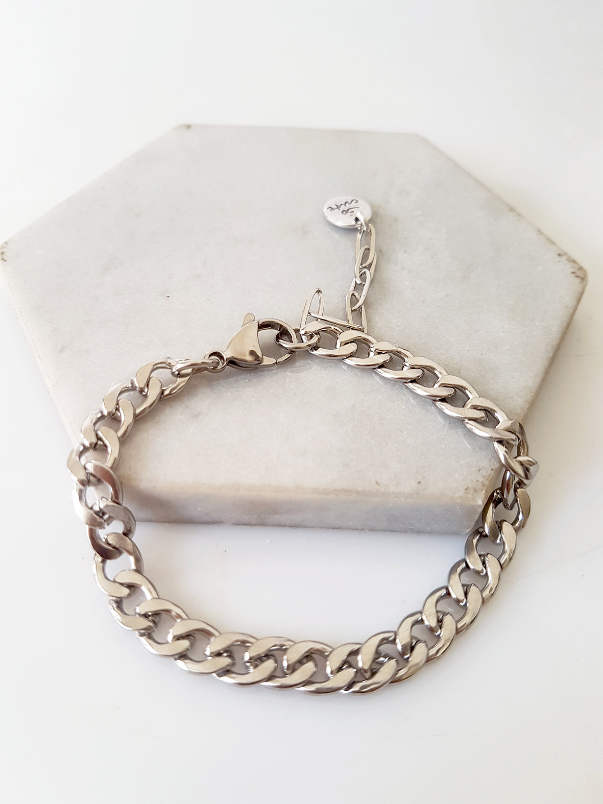 Gourmet steel chain bracelet - SoCuteb2b