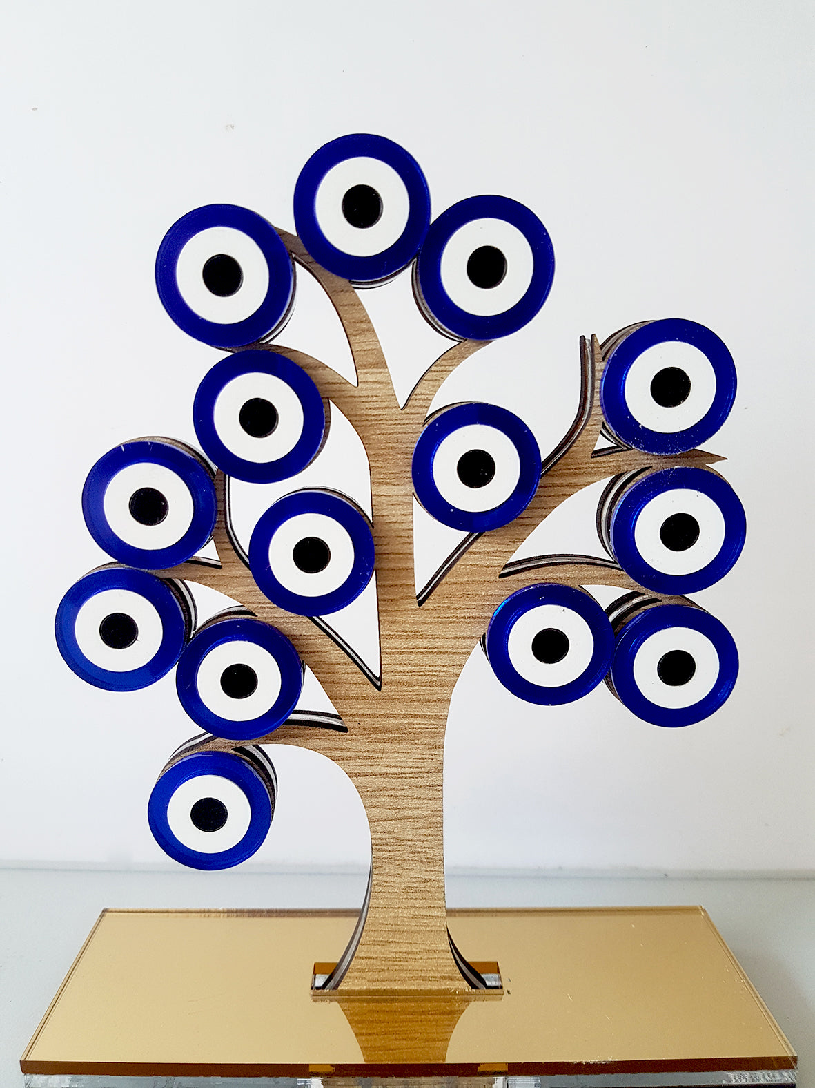 Tree table charm with evil eyes - SoCuteb2b