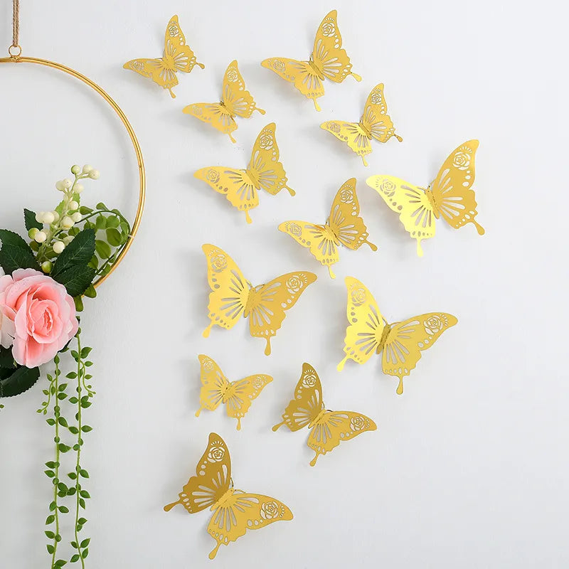 Cute Butterfly Paper Wall Sticker