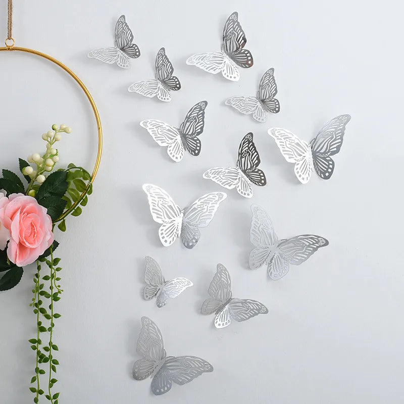 Cute Butterfly Paper Wall Sticker