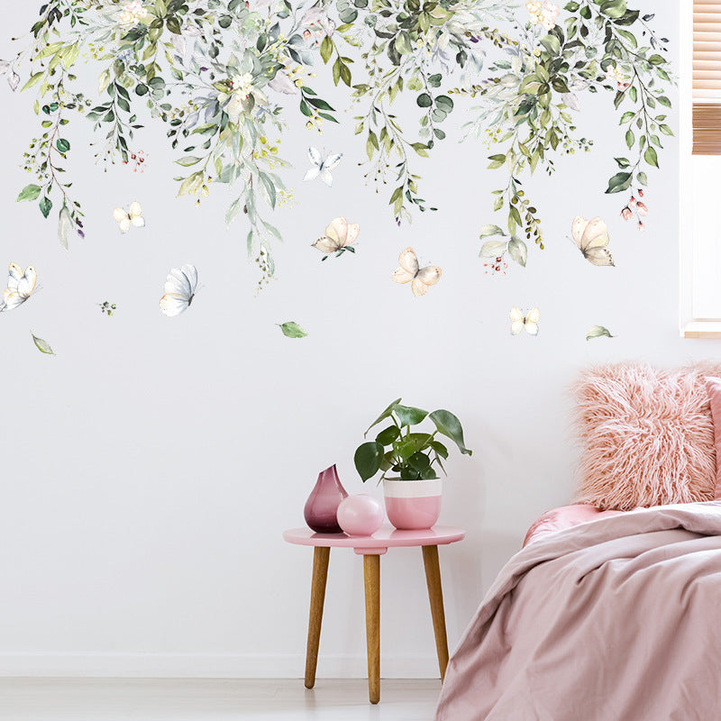 Casual Leaves PVC Wall Sticker
