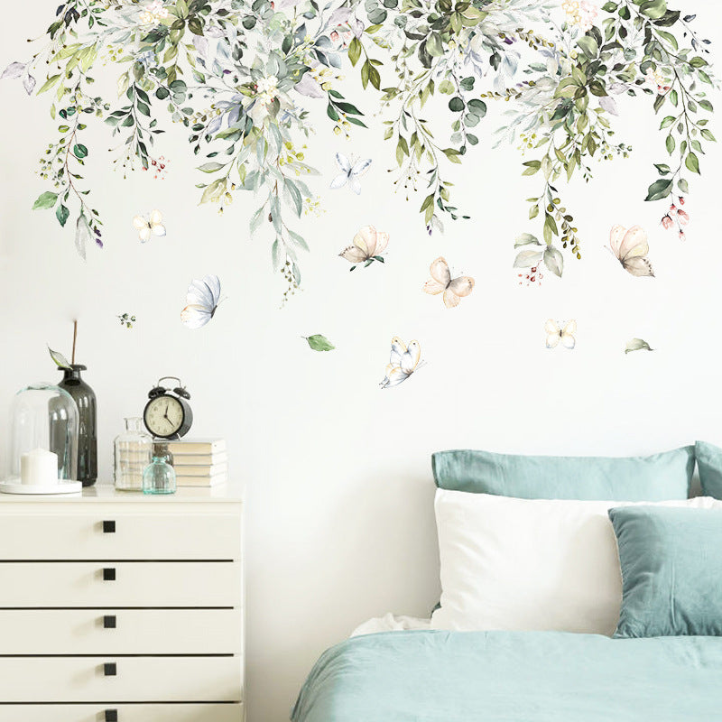 Casual Leaves PVC Wall Sticker